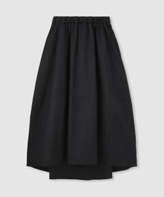 allureville / アルアバイル ミニ・ひざ丈スカート | チノバルーンギャザースカート