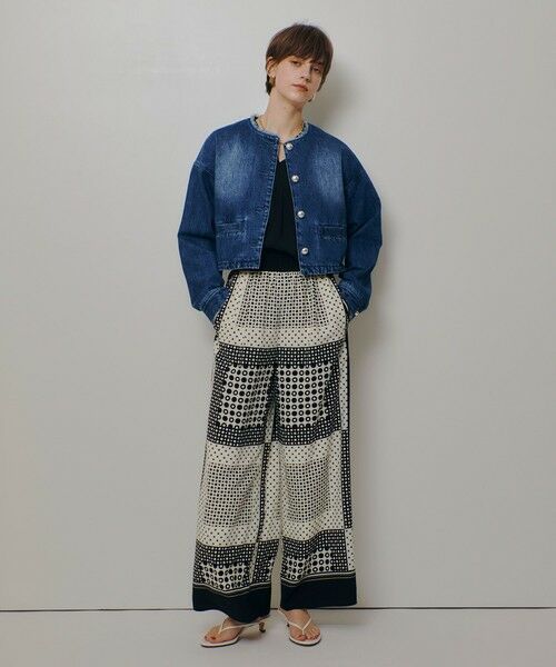 allureville / アルアバイル その他パンツ | 幾何プリントイージーパンツ | 詳細5