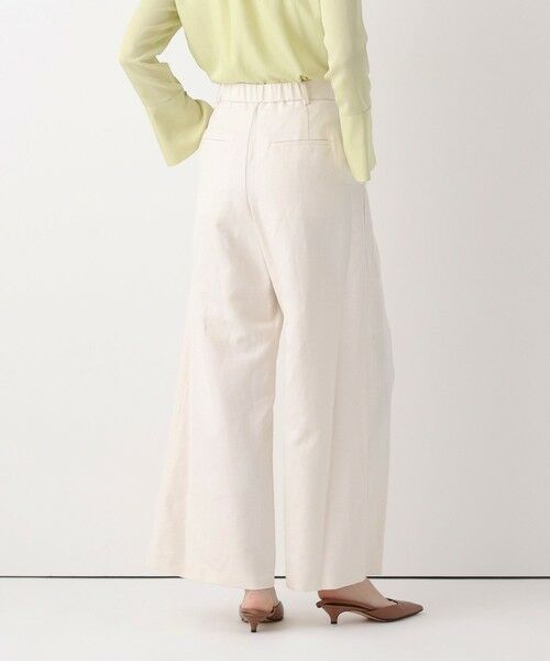 allureville / アルアバイル その他パンツ | シャークスキンワイドパンツ | 詳細3