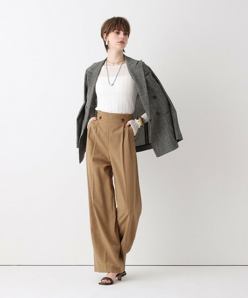 allureville / アルアバイル その他パンツ | ウェストタックデザインパンツ | 詳細18