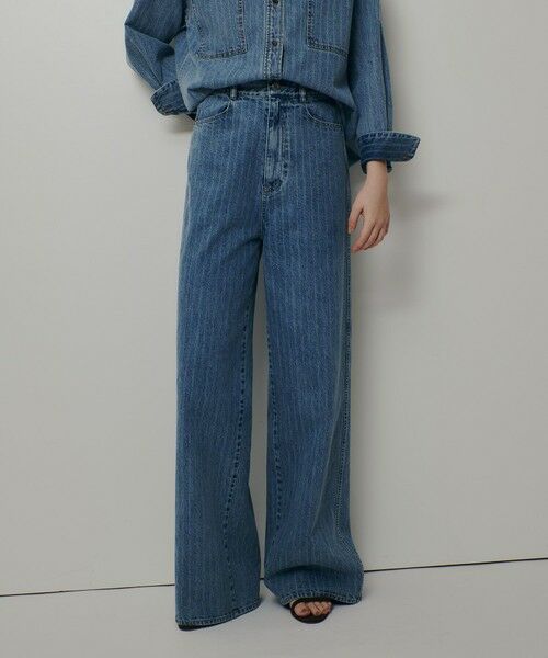 allureville / アルアバイル デニムパンツ | デニムバギーパンツ | 詳細1