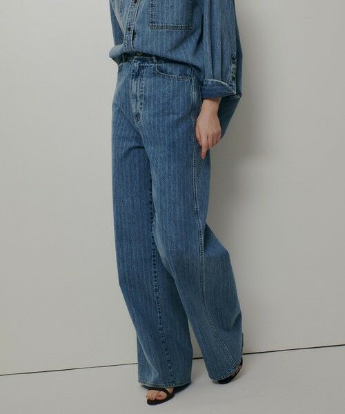 allureville / アルアバイル デニムパンツ | デニムバギーパンツ | 詳細2