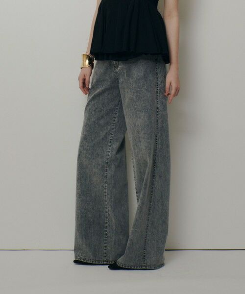allureville / アルアバイル デニムパンツ | デニムバギーパンツ | 詳細13