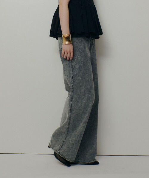 allureville / アルアバイル デニムパンツ | デニムバギーパンツ | 詳細14