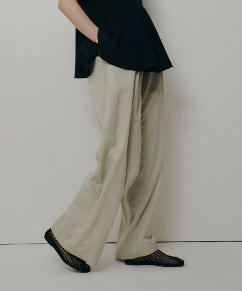 allureville / アルアバイル その他パンツ | ドローコードイージーパンツ | 詳細1