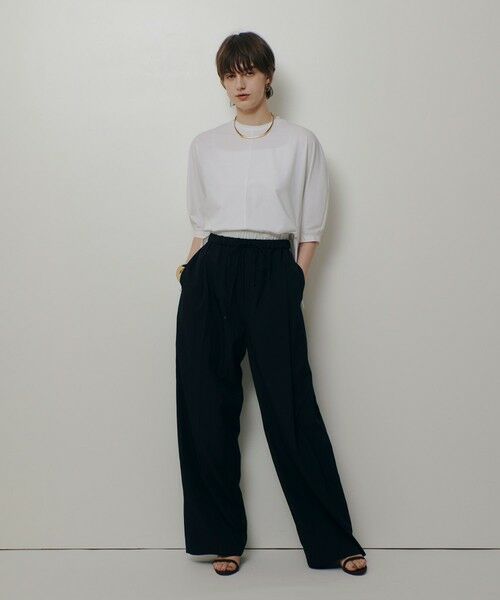 allureville / アルアバイル その他パンツ | ドローコードイージーパンツ | 詳細7