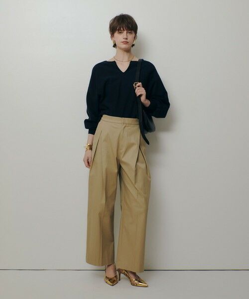 allureville / アルアバイル その他パンツ | チノボックスタックパンツ | 詳細3
