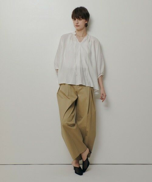 allureville / アルアバイル その他パンツ | チノボックスタックパンツ | 詳細4