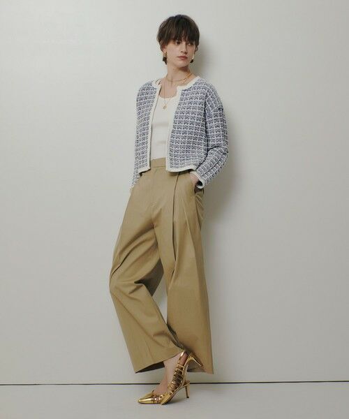 allureville / アルアバイル その他パンツ | チノボックスタックパンツ | 詳細5