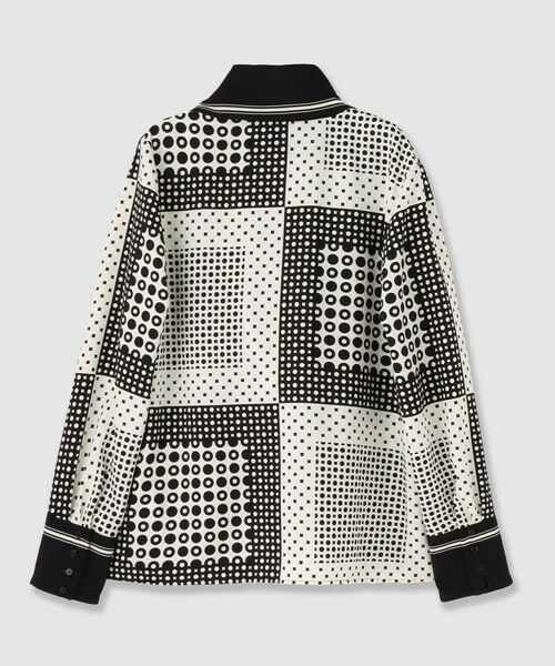 allureville / アルアバイル シャツ・ブラウス | 幾何プリントボウタイブラウス | 詳細1