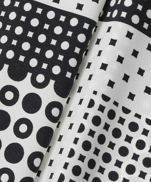 allureville / アルアバイル シャツ・ブラウス | 幾何プリントボウタイブラウス | 詳細15