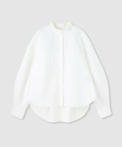 allureville / アルアバイル シャツ・ブラウス | パールカラーコクーンブラウス