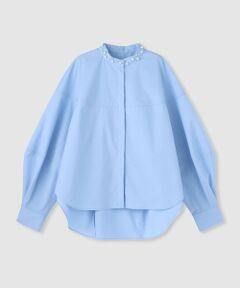 allureville / アルアバイル シャツ・ブラウス | パールカラーコクーンブラウス