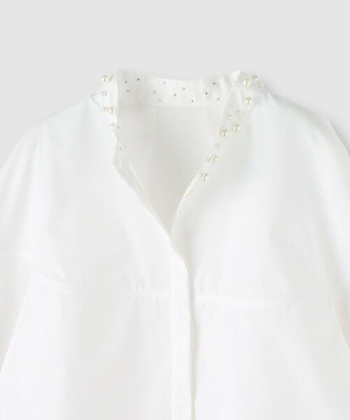 allureville / アルアバイル シャツ・ブラウス | パールカラーコクーンブラウス | 詳細2