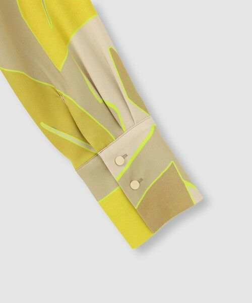 allureville / アルアバイル シャツ・ブラウス | FASACリーフプリントフレンチカラーシャツ | 詳細4