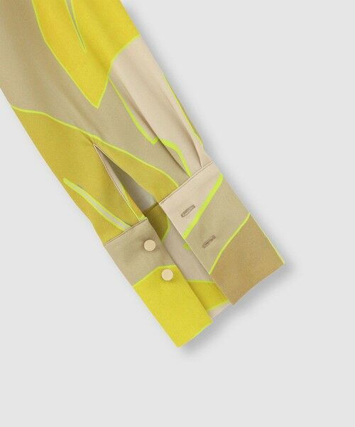 allureville / アルアバイル シャツ・ブラウス | FASACリーフプリントフレンチカラーシャツ | 詳細5