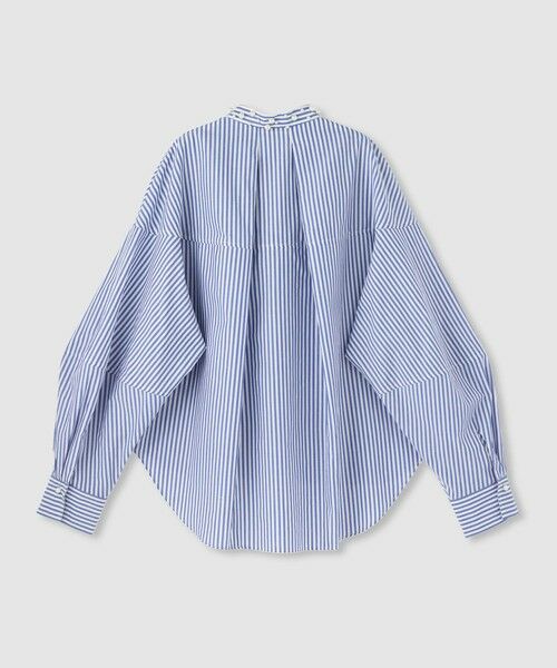 allureville / アルアバイル シャツ・ブラウス | パールカラーロンストコクーンブラウス | 詳細1