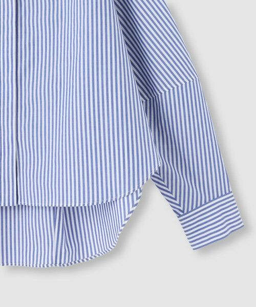 allureville / アルアバイル シャツ・ブラウス | パールカラーロンストコクーンブラウス | 詳細3