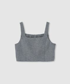 allureville / アルアバイル ベスト | シャークスキンショートジレ