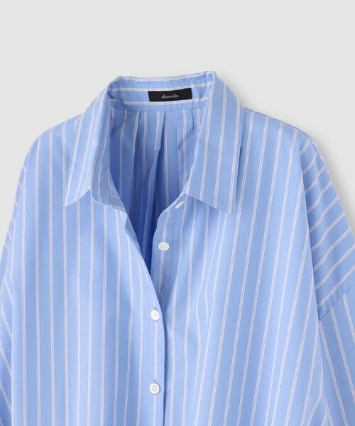 allureville / アルアバイル シャツ・ブラウス | ストライプスカーフ付バルーンシャツ | 詳細10