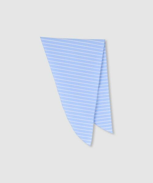 allureville / アルアバイル シャツ・ブラウス | ストライプスカーフ付バルーンシャツ | 詳細14