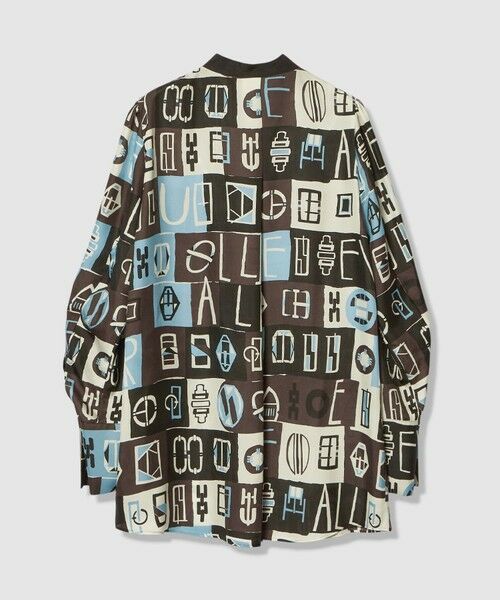 allureville / アルアバイル シャツ・ブラウス | パッチワークプリントボウブラウス | 詳細16