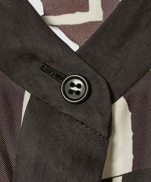 allureville / アルアバイル シャツ・ブラウス | パッチワークプリントボウブラウス | 詳細18