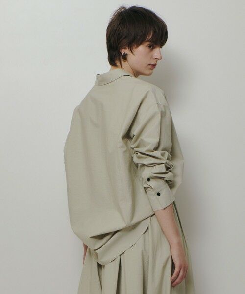 allureville / アルアバイル シャツ・ブラウス | タイプライターロングシャツ | 詳細4