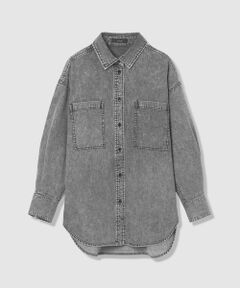 allureville / アルアバイル シャツ・ブラウス | デニムビッグポケットシャツ