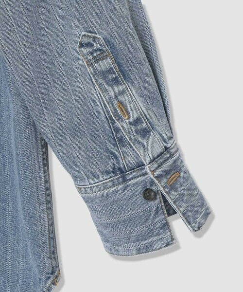 allureville / アルアバイル シャツ・ブラウス | デニムビッグポケットシャツ | 詳細10