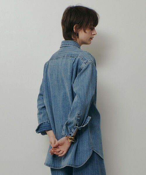 allureville / アルアバイル シャツ・ブラウス | デニムビッグポケットシャツ | 詳細2