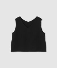 allureville / アルアバイル シャツ・ブラウス | 【ATELIER Line】ダブルクロスショートVネックプルオーバー