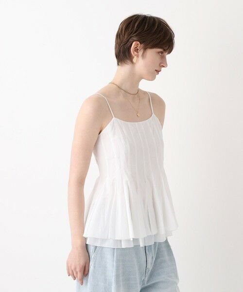 allureville / アルアバイル キャミソール・チューブトップ | 【ATELIER Line】リライムローンペプラムキャミソール | 詳細2