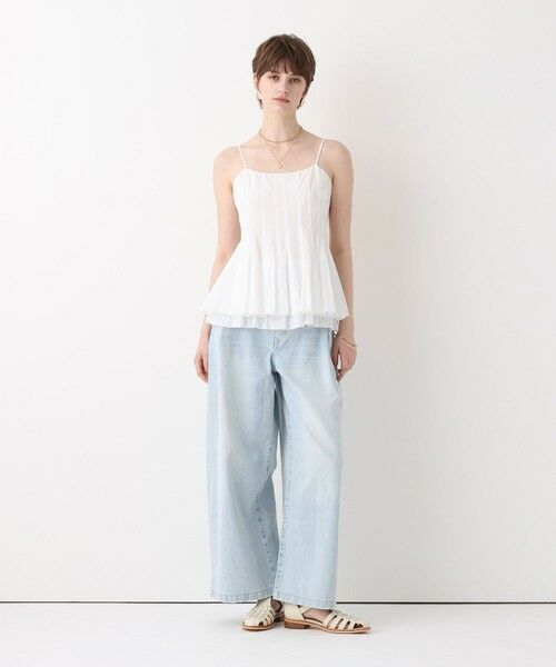 allureville / アルアバイル キャミソール・チューブトップ | 【ATELIER Line】リライムローンペプラムキャミソール | 詳細5