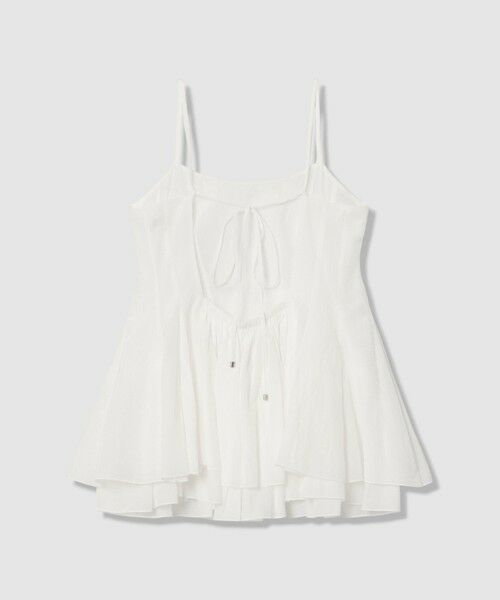 allureville / アルアバイル キャミソール・チューブトップ | 【ATELIER Line】リライムローンペプラムキャミソール | 詳細7