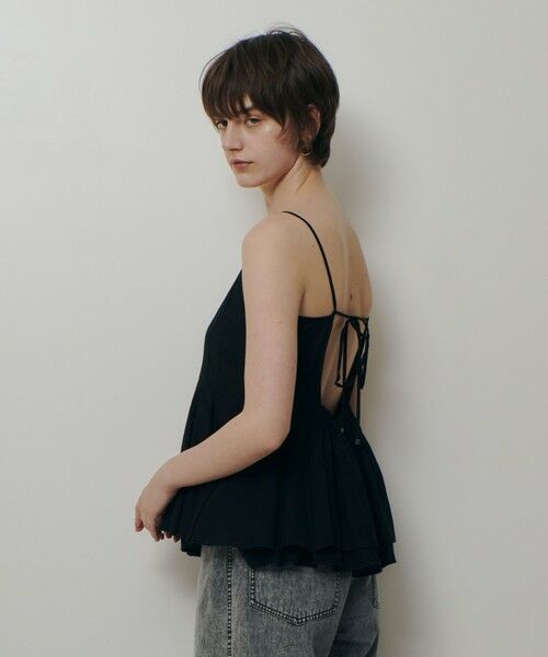 allureville / アルアバイル キャミソール・チューブトップ | リライムローンペプラムキャミソール | 詳細3