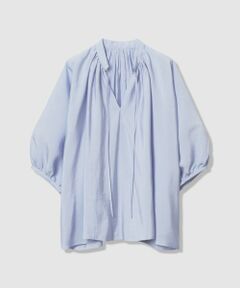 allureville / アルアバイル シャツ・ブラウス | ギャザーボリュームスタンドブラウス