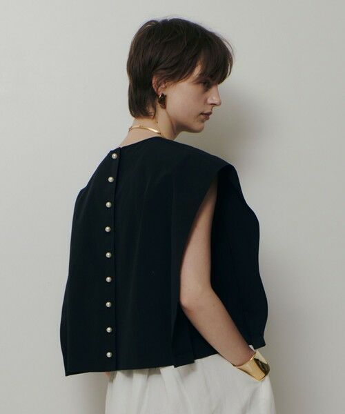allureville / アルアバイル シャツ・ブラウス | バックパールブラウス | 詳細12