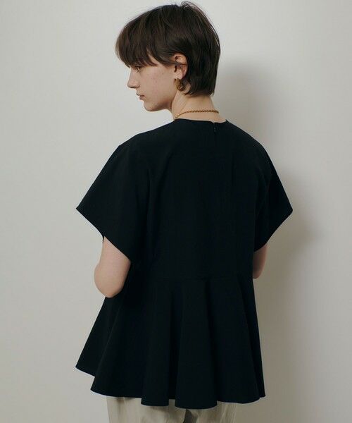 allureville / アルアバイル シャツ・ブラウス | リネンラミーペプラムブラウス | 詳細7