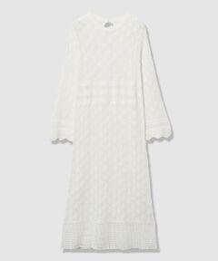 allureville / アルアバイル ドレス | レースニットワンピース