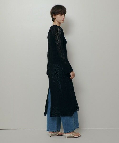 allureville / アルアバイル ドレス | レースニットワンピース | 詳細6