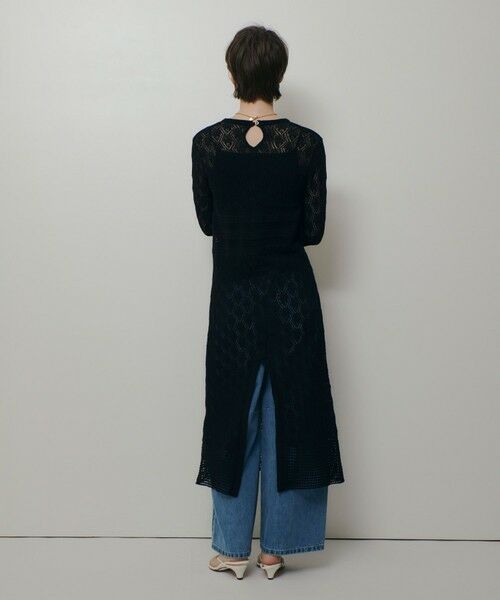 allureville / アルアバイル ドレス | レースニットワンピース | 詳細7