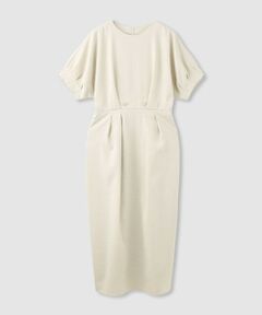 allureville / アルアバイル ロング・マキシ丈ワンピース | リネンライクタッキングワンピース