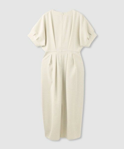 allureville / アルアバイル ロング・マキシ丈ワンピース | リネンライクタッキングワンピース | 詳細1
