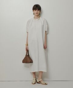allureville / アルアバイル ロング・マキシ丈ワンピース | リネンラミーコクーンワンピース
