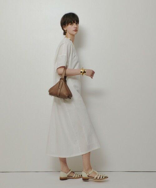 allureville / アルアバイル ロング・マキシ丈ワンピース | リネンラミーコクーンワンピース | 詳細3