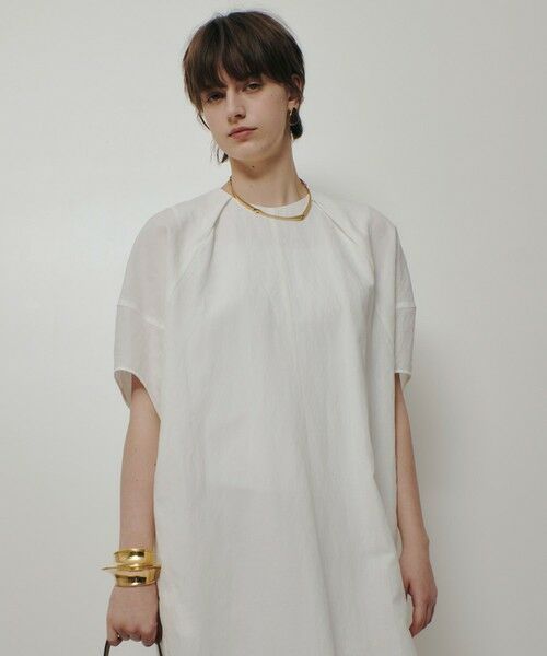 allureville / アルアバイル ロング・マキシ丈ワンピース | リネンラミーコクーンワンピース | 詳細6