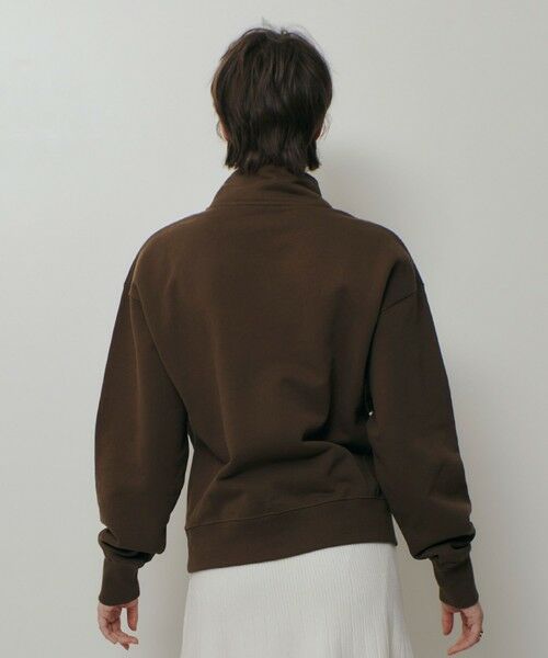 allureville / アルアバイル カットソー | ハーフジップ刺繍プルオーバー | 詳細13