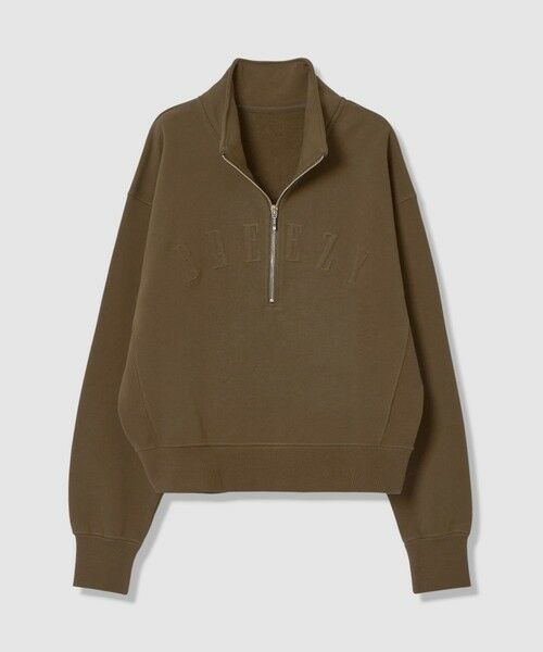 allureville / アルアバイル カットソー | ハーフジップ刺繍プルオーバー | 詳細15