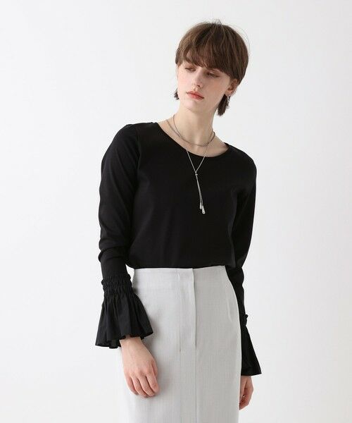 allureville / アルアバイル カットソー | 刺繍プリーツカフスプルオーバー | 詳細12